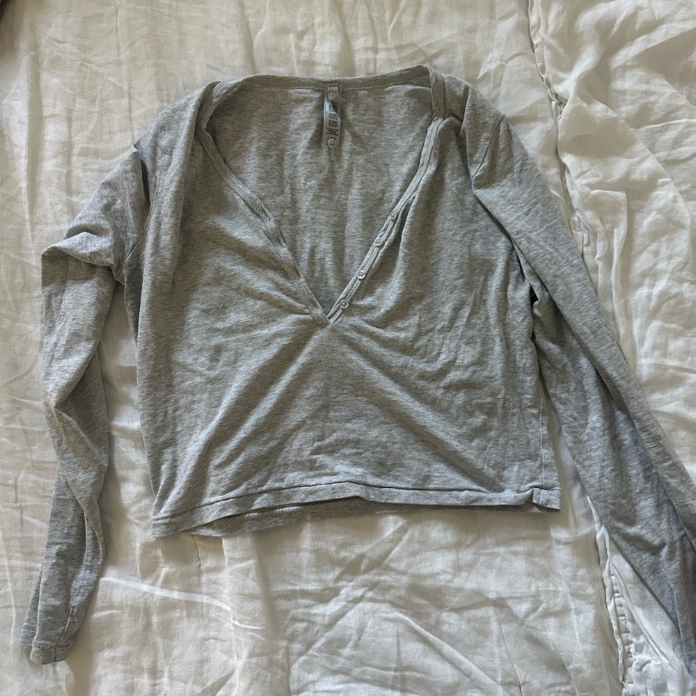 Skims grey long sleeve